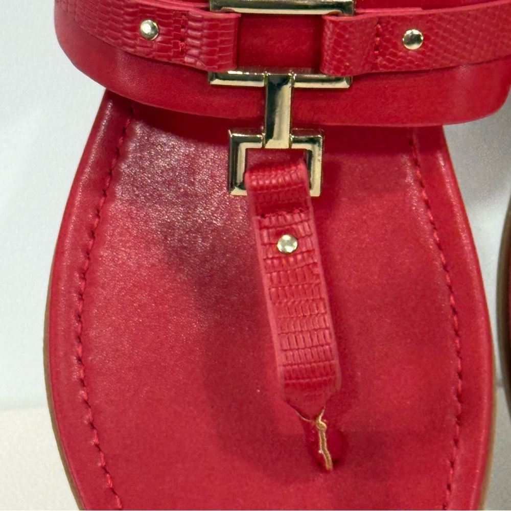 MARELLA Vibrant Red Sandals - Picture 3 of 9